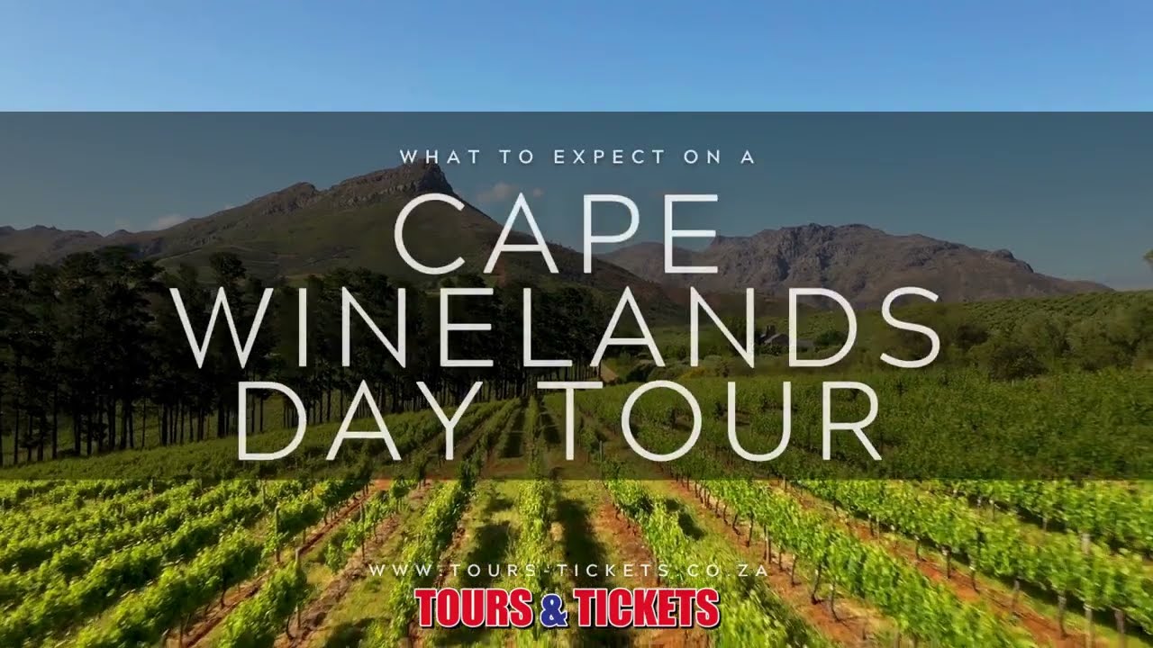 Cape Winelands Day Tour with Tours & Tickets South Africa