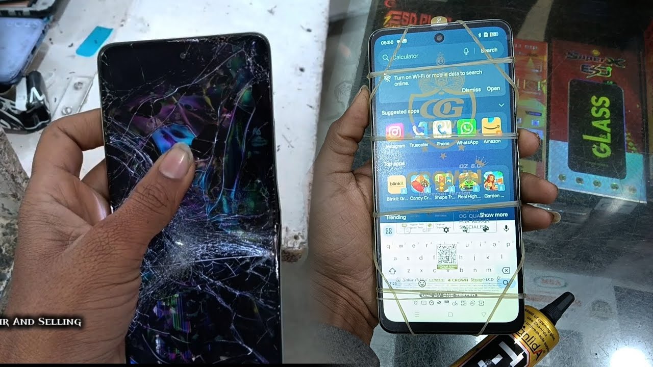 📱Realme Narzo 60x Display Change #Sorts #Tranding #viral #Phonerepairandselling #Repair #accessories