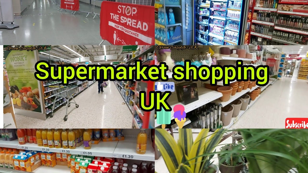 Birmingham supermarket shopping ||Green Easylife UK