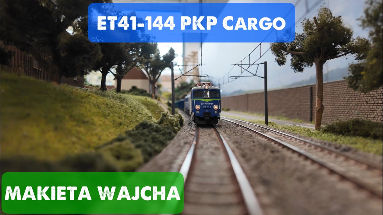 Na Makiecie #H0: ET41-144 PKP Cargo #DJI