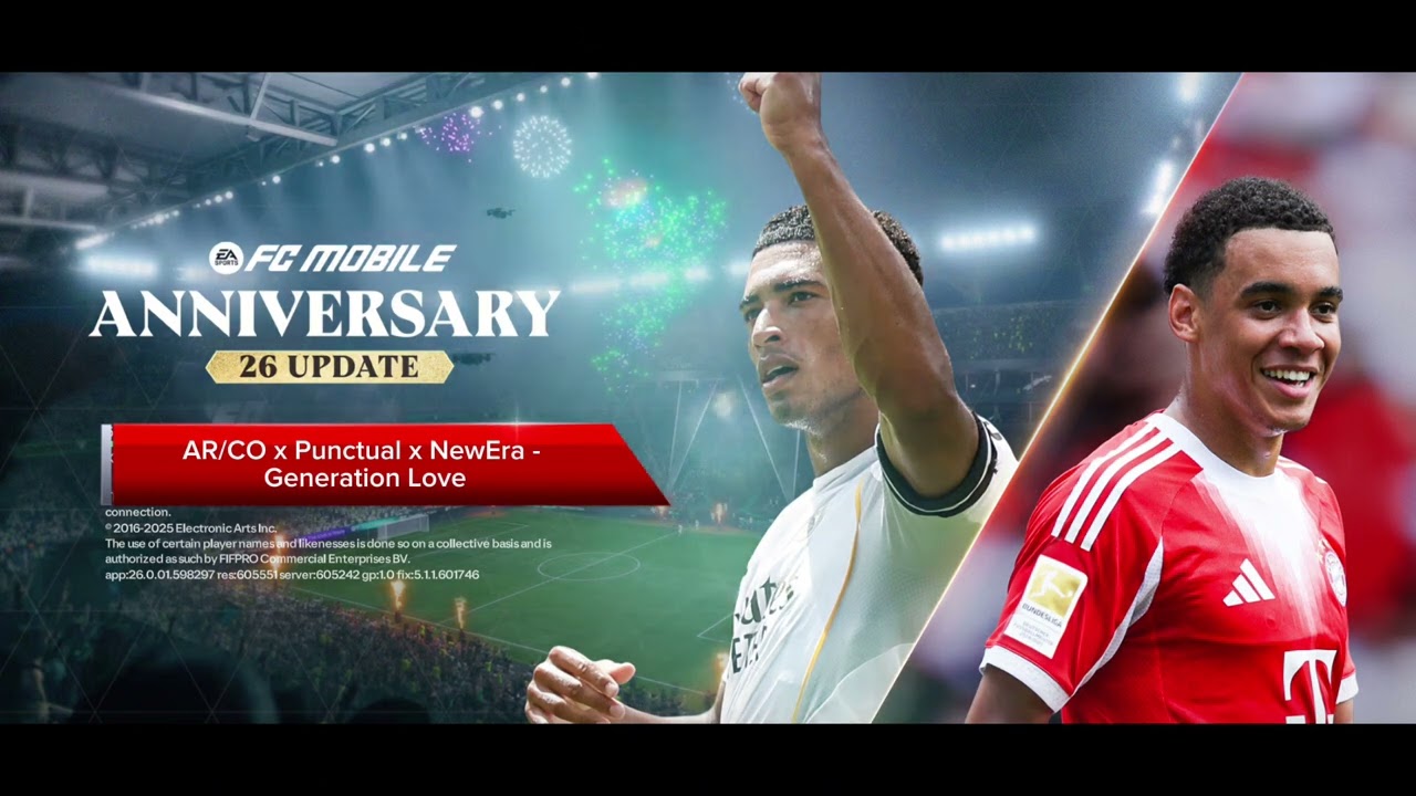 Generation Love | New EA FC Mobile 26 soundtrack | 2nd Anniversary  event | Full version