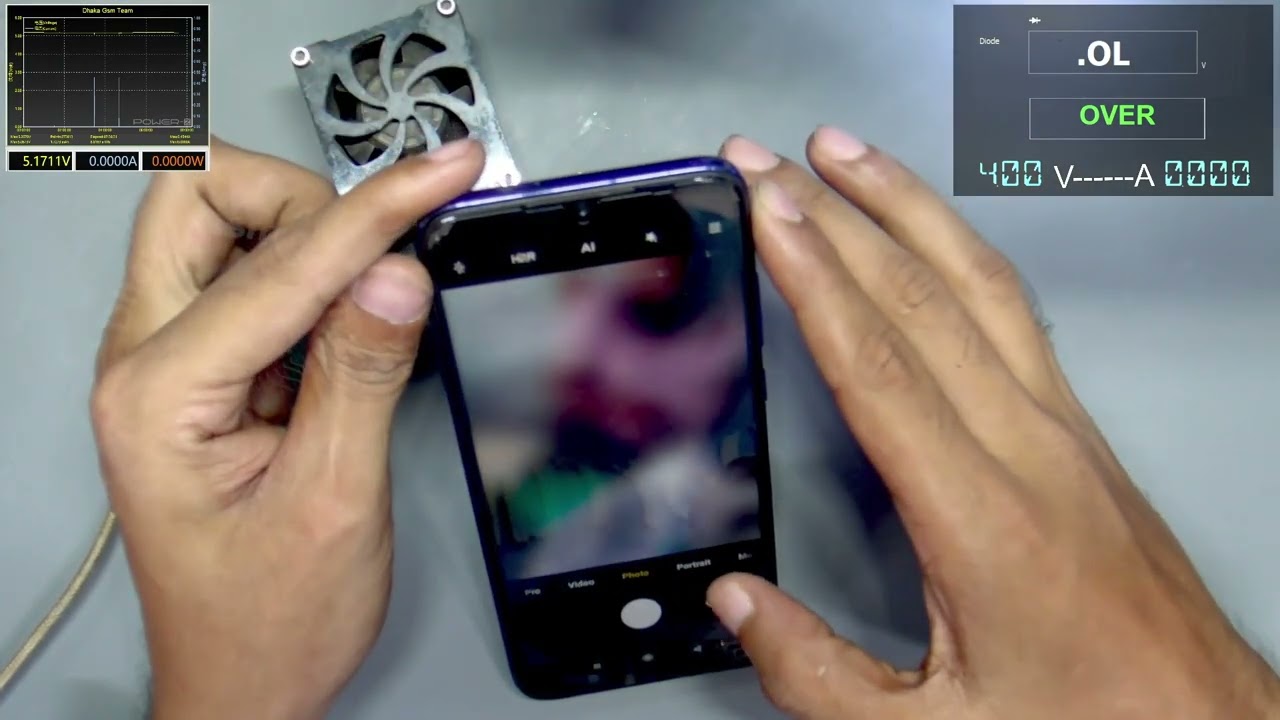 Redmi Note 7S_ Front Camera_Not Work Repair_Unedited Video#dhakagsmteam