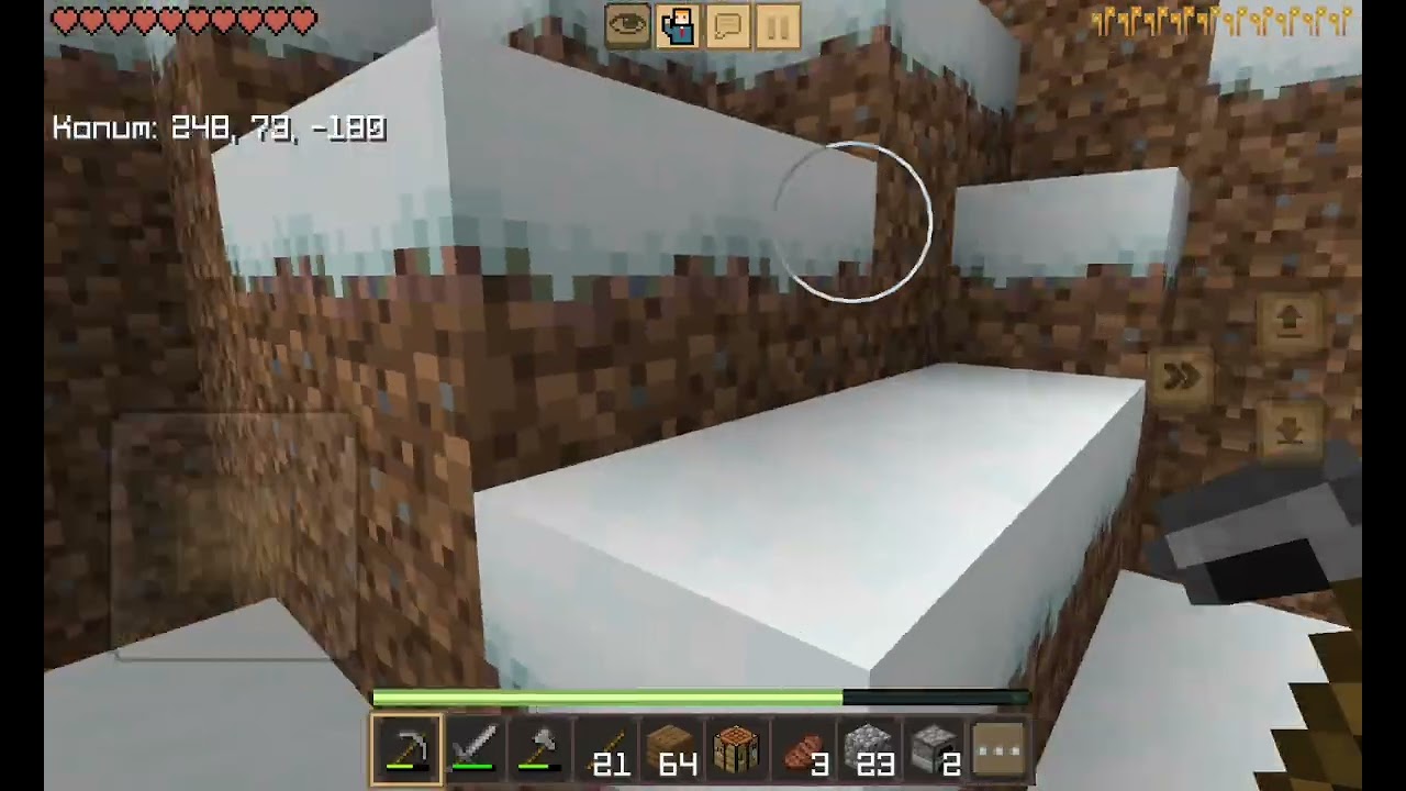 Minecraft hayatta Kalıyoruz ( gün 1 )