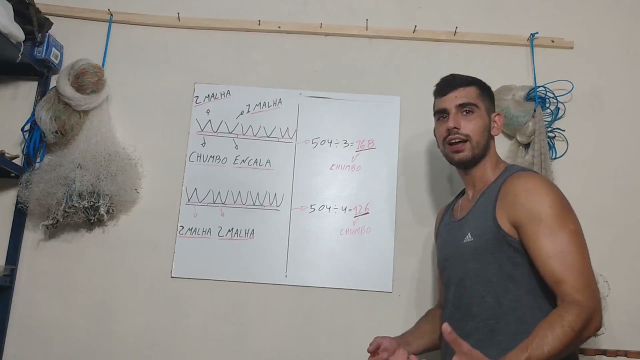 COMO CALCULAR A QUANTIDADE DE CHUMBO  PARA COLOCAR NA TARRAFA
