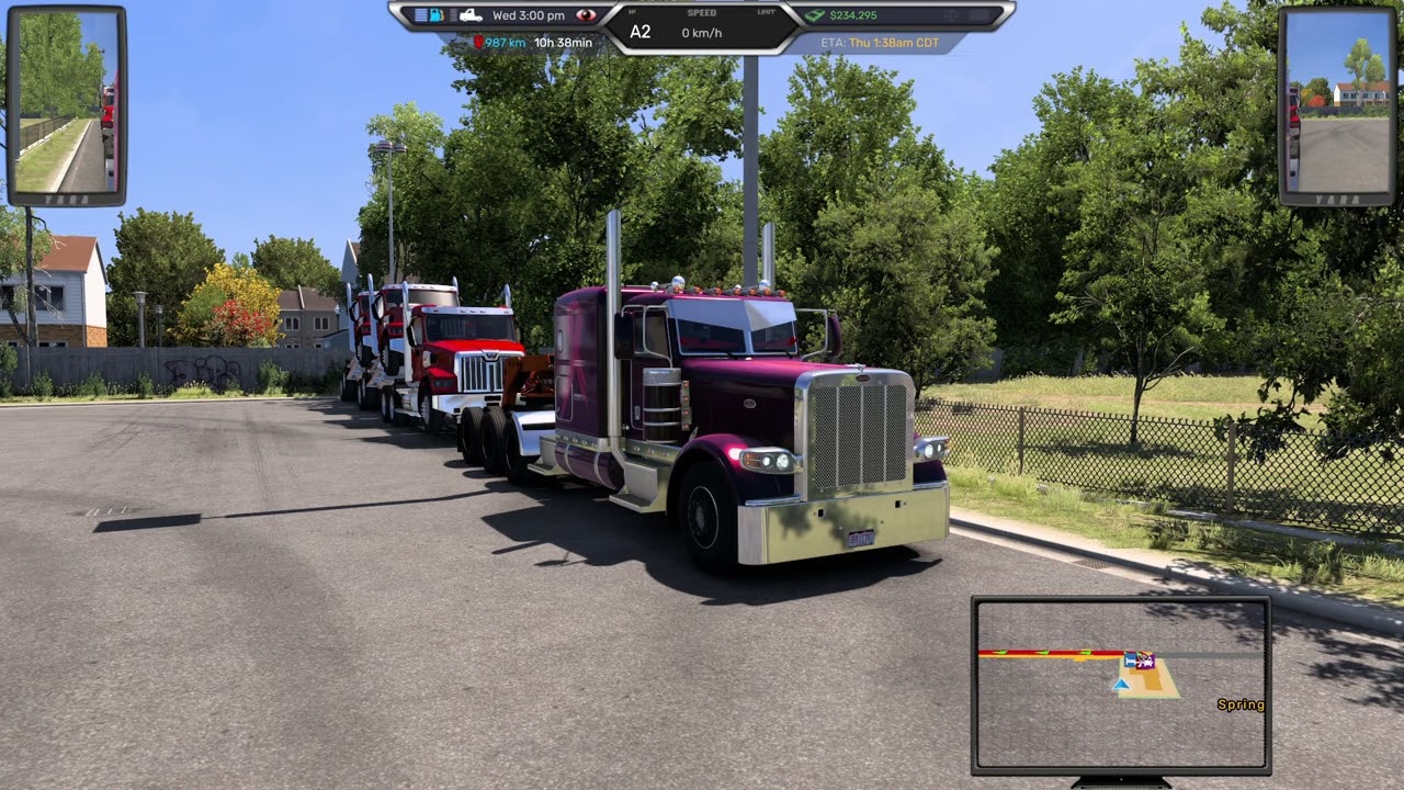 American Truck Simulator Career Mode Ep 117 No Commentary Gameplay – From Broke to Trucking Boss! 🚚💨
