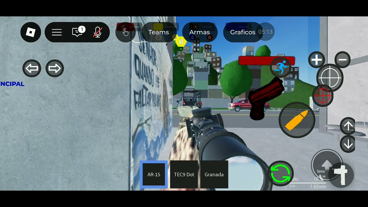 Jogando TNC no Roblox dominamos tudo