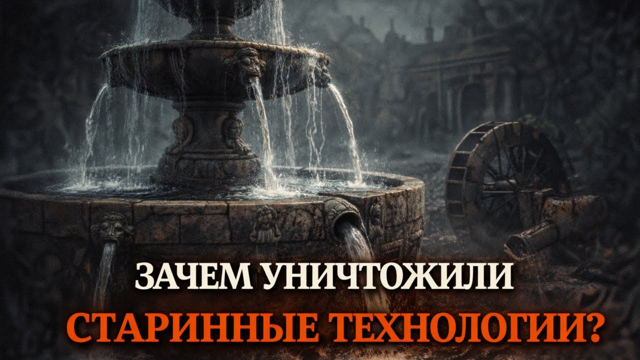 Почему Старые ФОНТАНЫ Работали Без НАСОСОВ — И Почему Эту Технологию ПОТОМ ЗАБЫЛИ