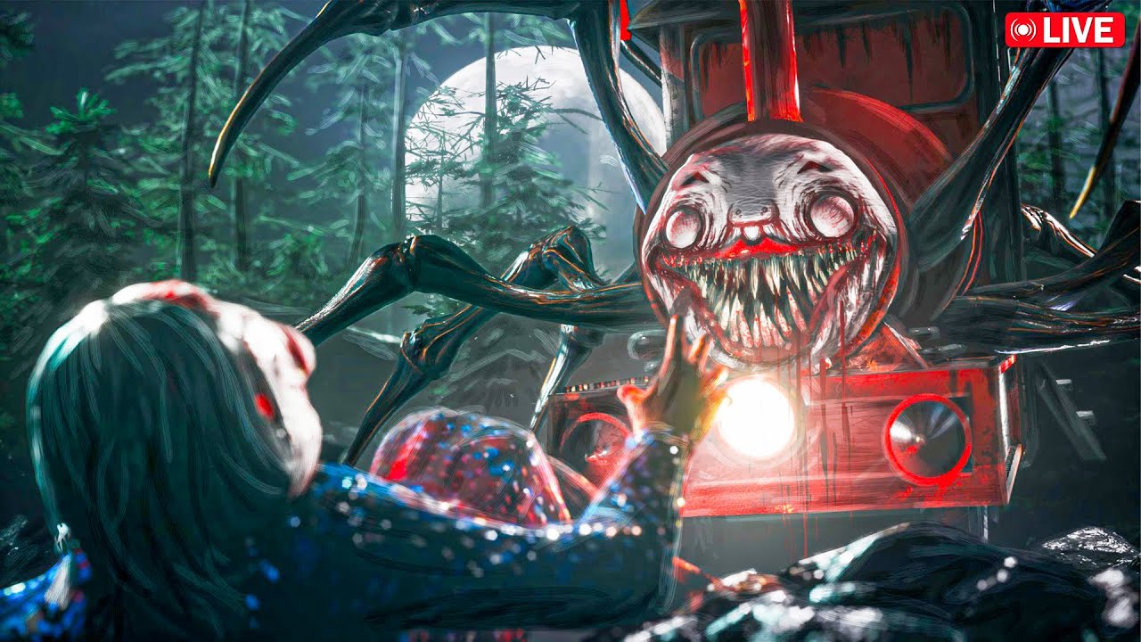 🛑Running from the Demon Train – Choo-Choo Charles!