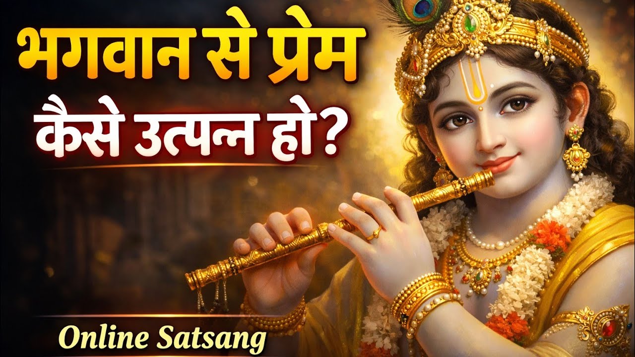 भगवान से सच्चा प्रेम कैसे उत्पन्न हो? | Online Satsang
