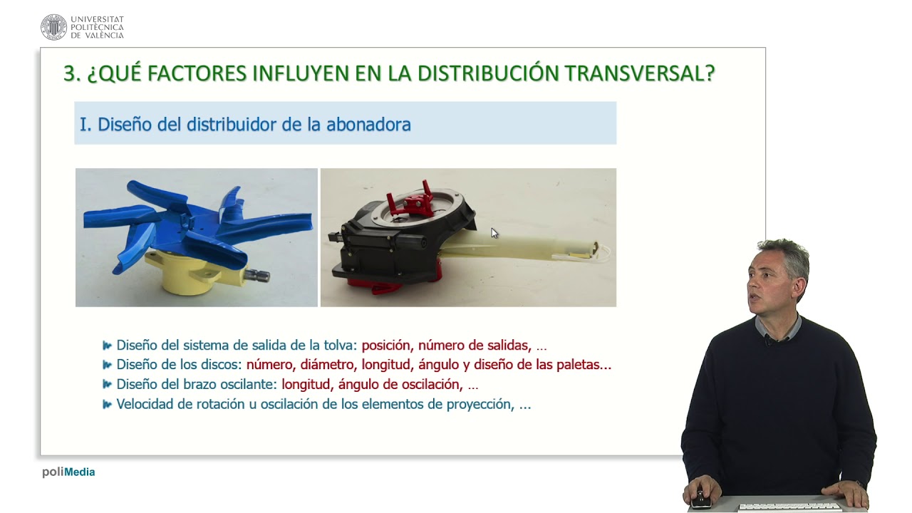 Determinación del ancho de trabajo de una abonadora centrífuga |  | UPV