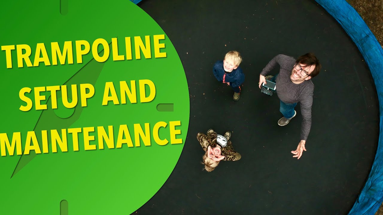 Trampoline after 5 years | setup and maintenance tips | Fun-sized Adventures