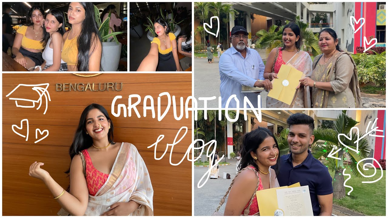 Graduation vlog . Nift Bengaluru 2022 batch .