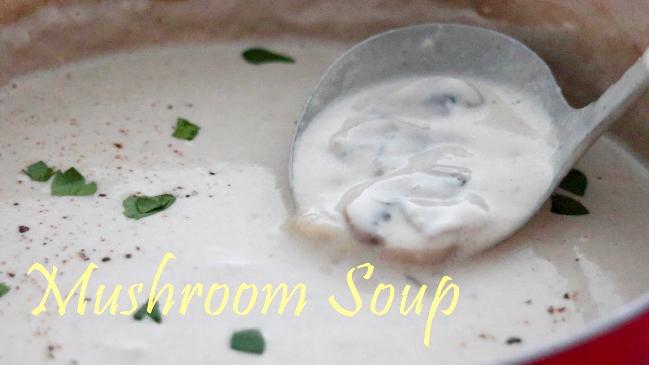 [SUB] 먹는 사람마다 레시피 물어봐요! 제발 만들어주세요! 맛보장, 버섯 스프(수프) Mushroom Soup | 하다앳홈