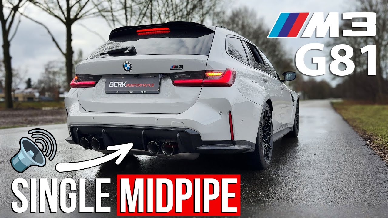 🔥BMW M3 Touring G81 | Sound 🎧 Single Midpipe Exhaust System