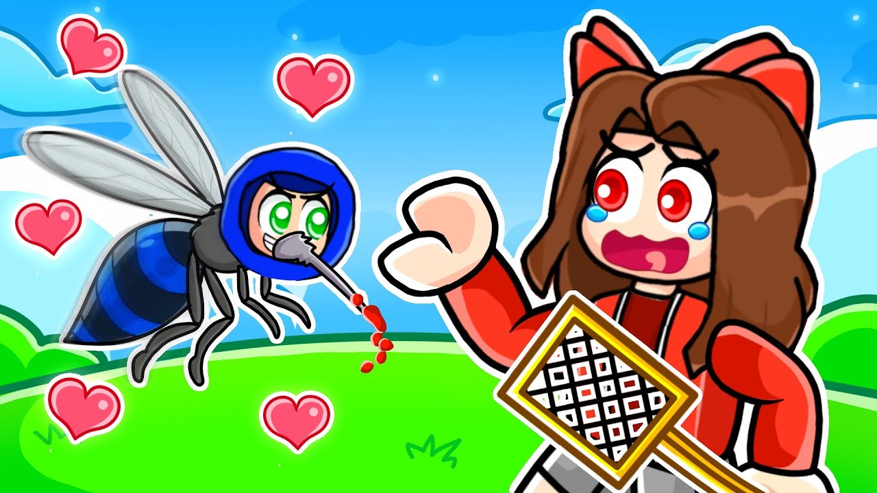 Mosquitoes Vs Humans In Roblox with Ayush and Ekta!!