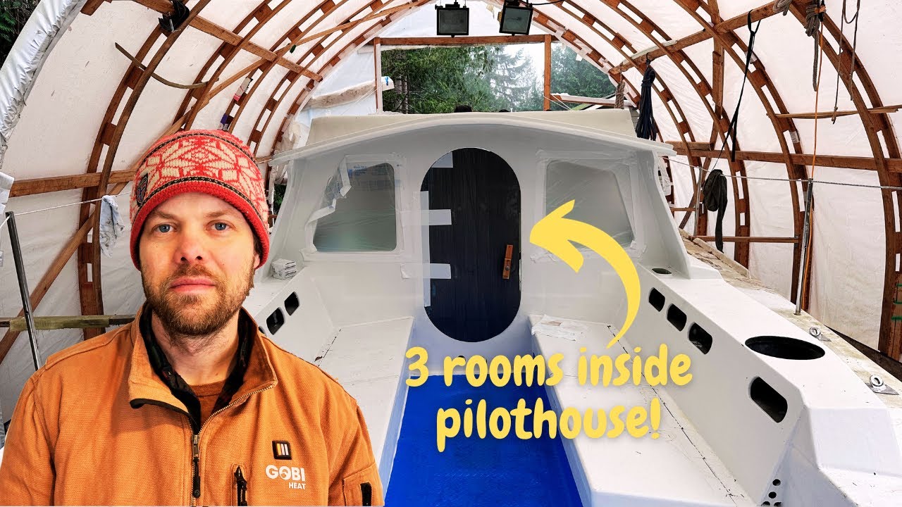 Boat Build: How I built 3 rooms in a tiny space [E107]