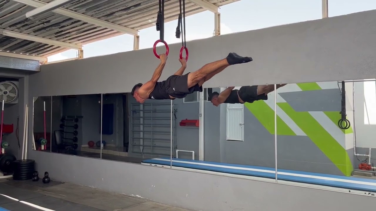 Back lever en anillos