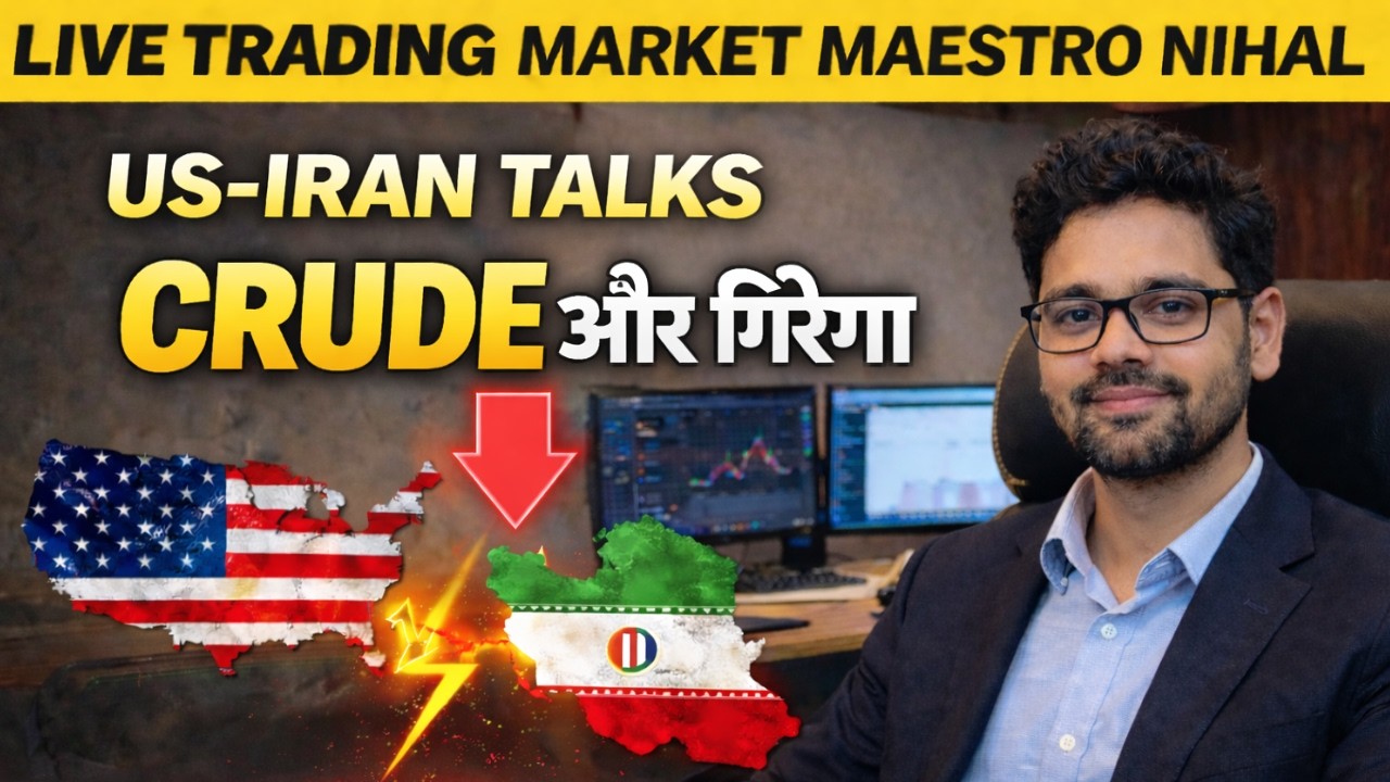 MCX Live Trading Today 🔴 | Crude Oil & Natural Gas Levels + Entry and Exit plan #marketmaestronihal