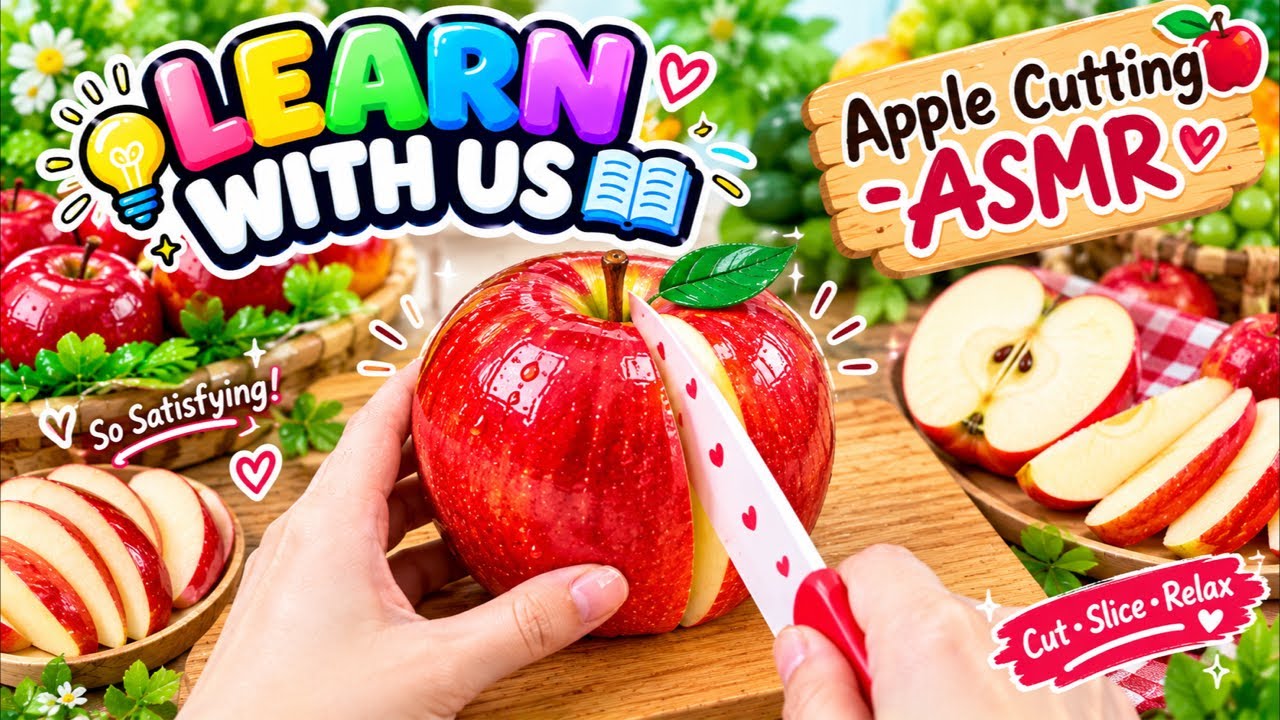 Amazing fruits cutting 🤩🍇 ASMR SOUNDS RELAXING 🎧✨😌