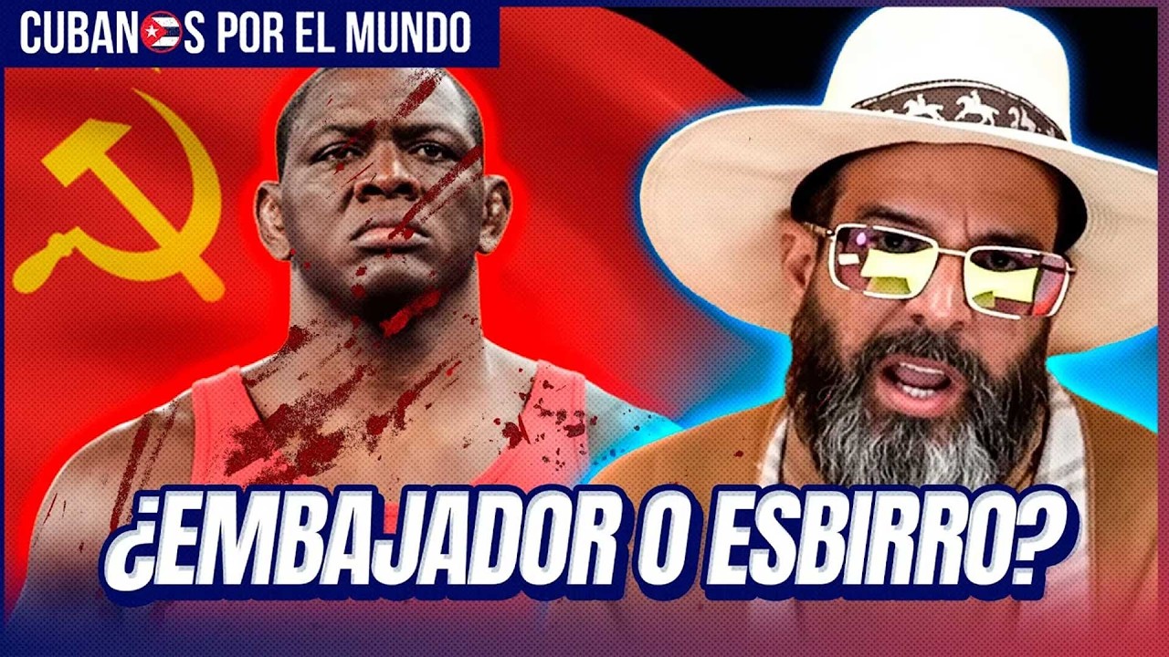 El régimen usa al represor Mijaín López para intimidar a cubanos libres en Europa