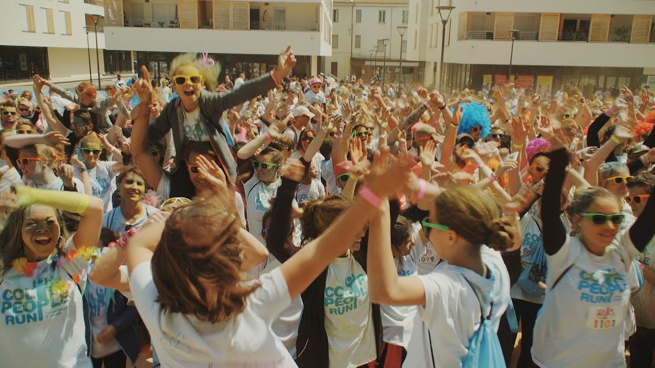 2e édition de la Color People Run à Alès