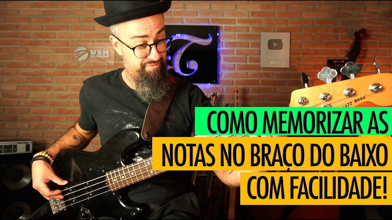 MEMORIZAR AS NOTAS NO BRAÇO DO BAIXO COM FACILIDADE! Ep528