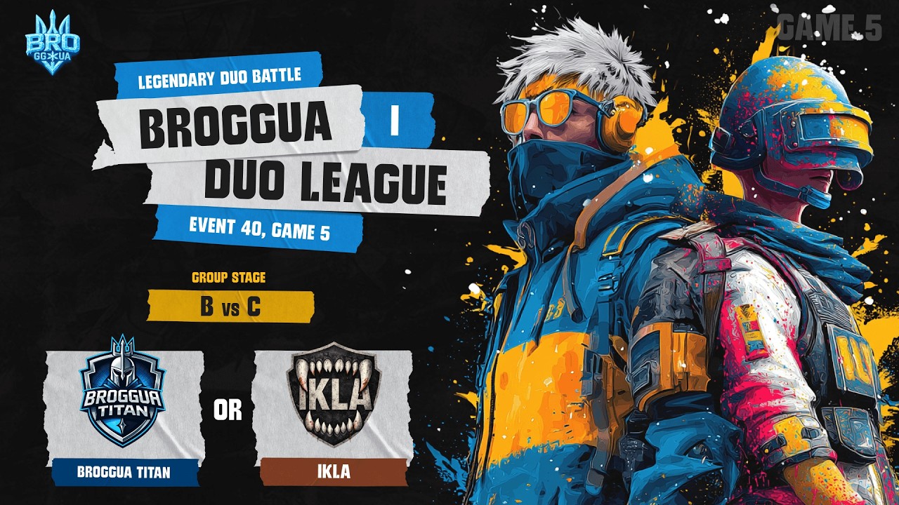 🏆 DUO LEAGUE: Legendary Duo Battle | Сезон 1 — B vs C | Miramar | Гра 5 | BRozoraTV & sedo_i