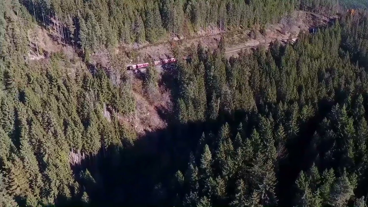 Hintere H&ouml;llentalbahn: Einsatz des DB 611 auf der R&ouml;tenbachsteige & &Ouml;sch