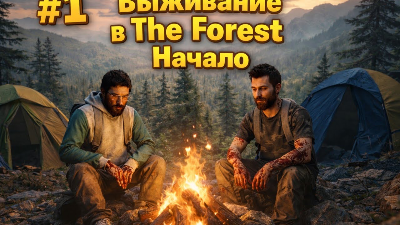 THE FOREST | выживание, поиск места жительства #1
