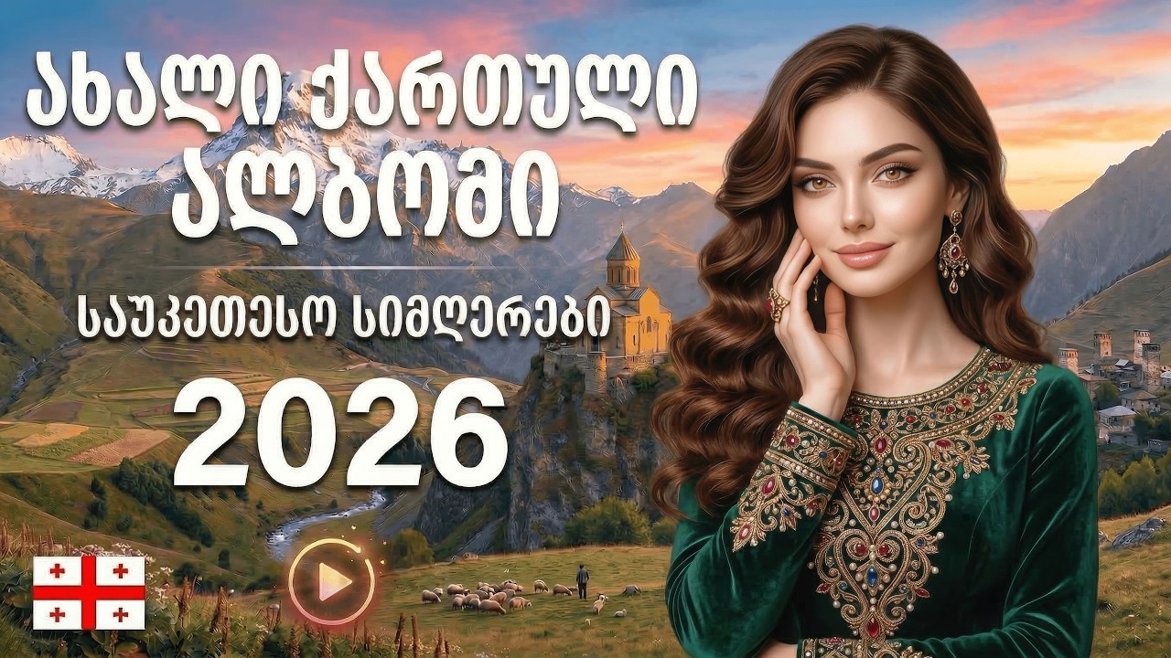 ქართული სიმღერები 2026 🇬🇪 | ულამაზესი სიმღერების კრებული სამშობლოზე | qartuli simgerebi