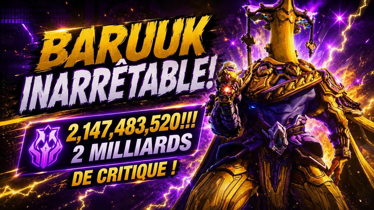 2 MILLIARDS de CRITIQUE avec BARUUK 😱 | Build GOD TIER End Game Warframe 2026