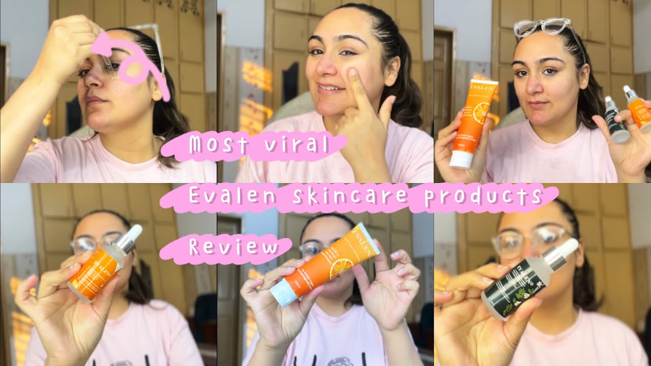 Before you buy this skincare products Watch this : Most viral Evalen Skincare products review 