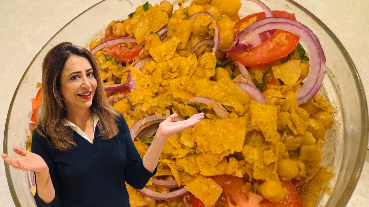 Chatpata Chana chat recipe |Aloo Chana chat |Cholay Chat .