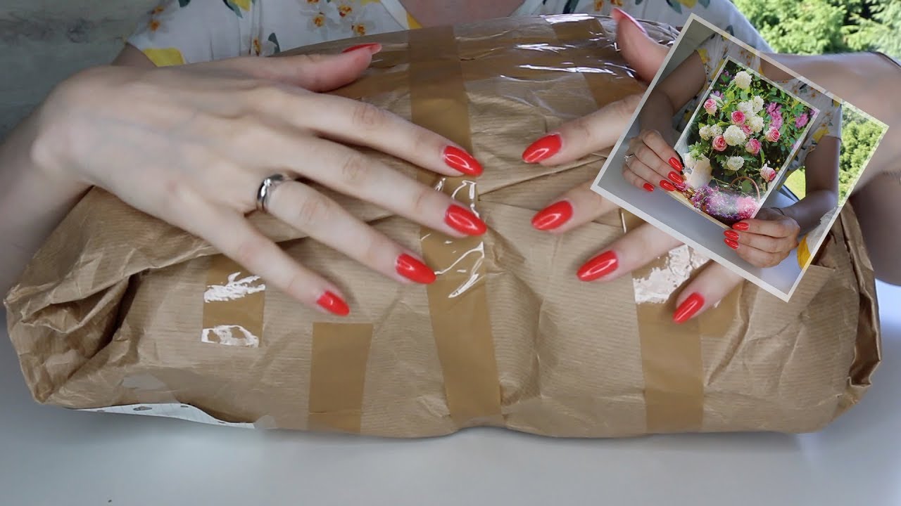 ASMR Whisper Unboxing Baby Clothes Gift | Fabric, Plastic, Paper Crinkle Sounds
