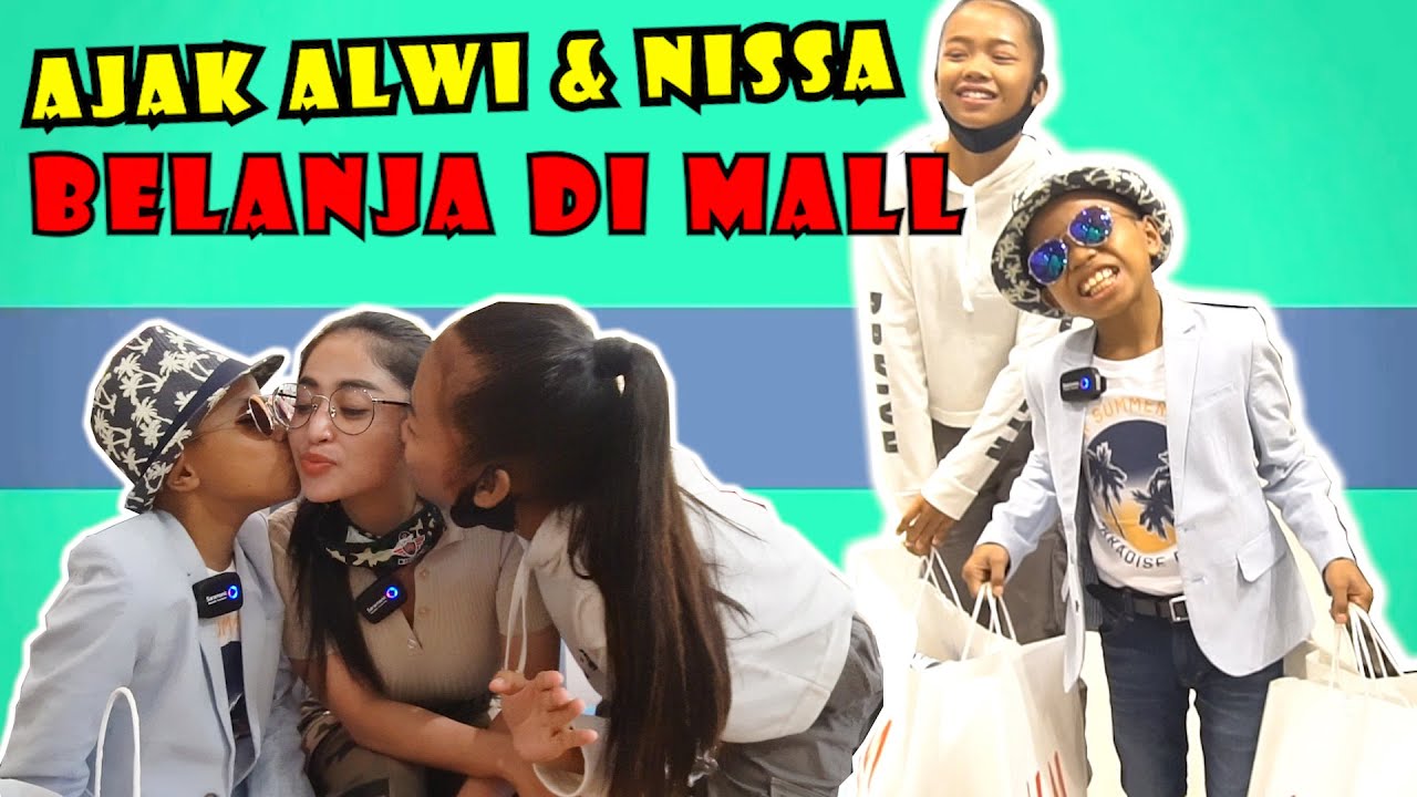 DEPE BELANJAIN ALWI & NISSA BORONG BAJU !!!!