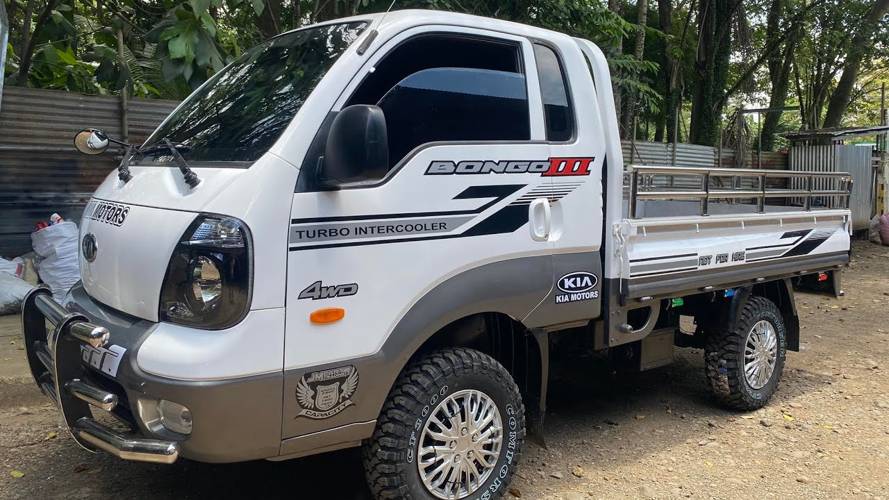 Kia Bongo 3 4x4 Single Cab | Offroad set up