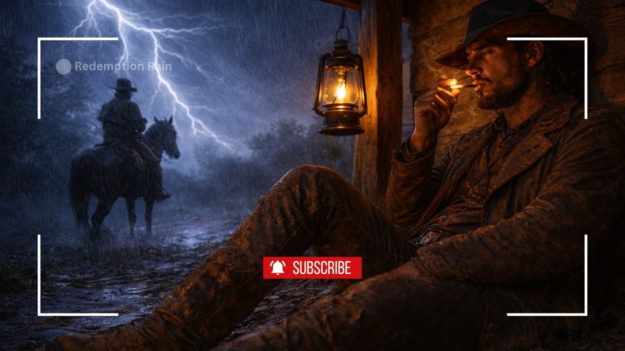 Arthur Relaxing on His Barn Porch During a Heavy Night Thunderstorm | RDR2 ASMR