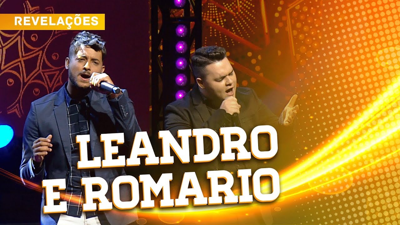 Leandro e Romário cantam 