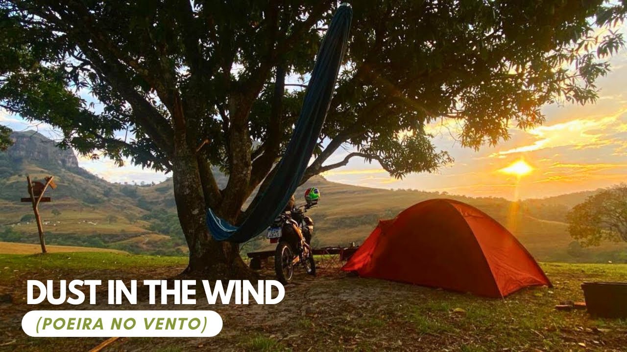 🏕️ 🌬️💨 Moto Camping DUST IN THE WIND - KANSAS - Tradução Legendado #motovlog #motocamping #kansas
