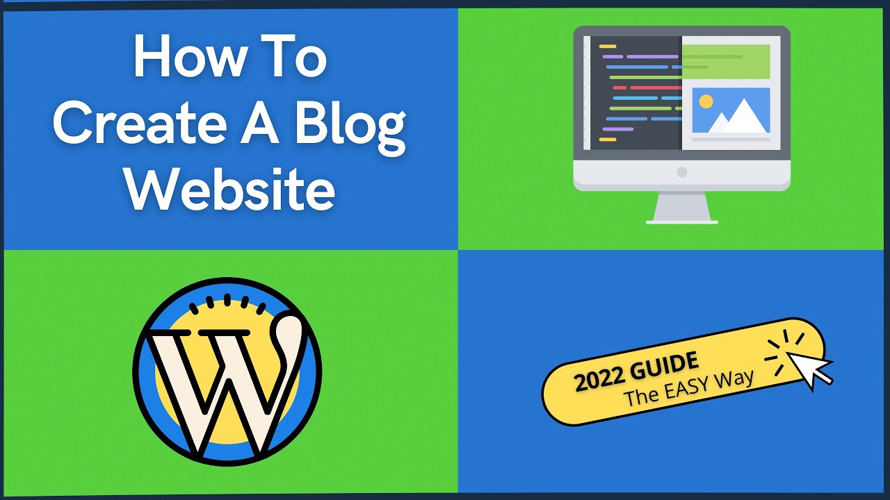 How To Create A Blog Website On WordPress 2022 [MADE EASY]