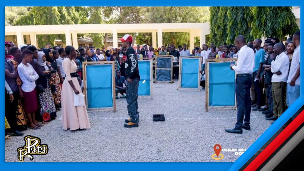 'CHALLENGE' YA KUFUNGUA MILANGO NA WANACHUO WA MIPANGO DODOMA, MSHINDI ANAPATA LAPTOP | Pata Potea