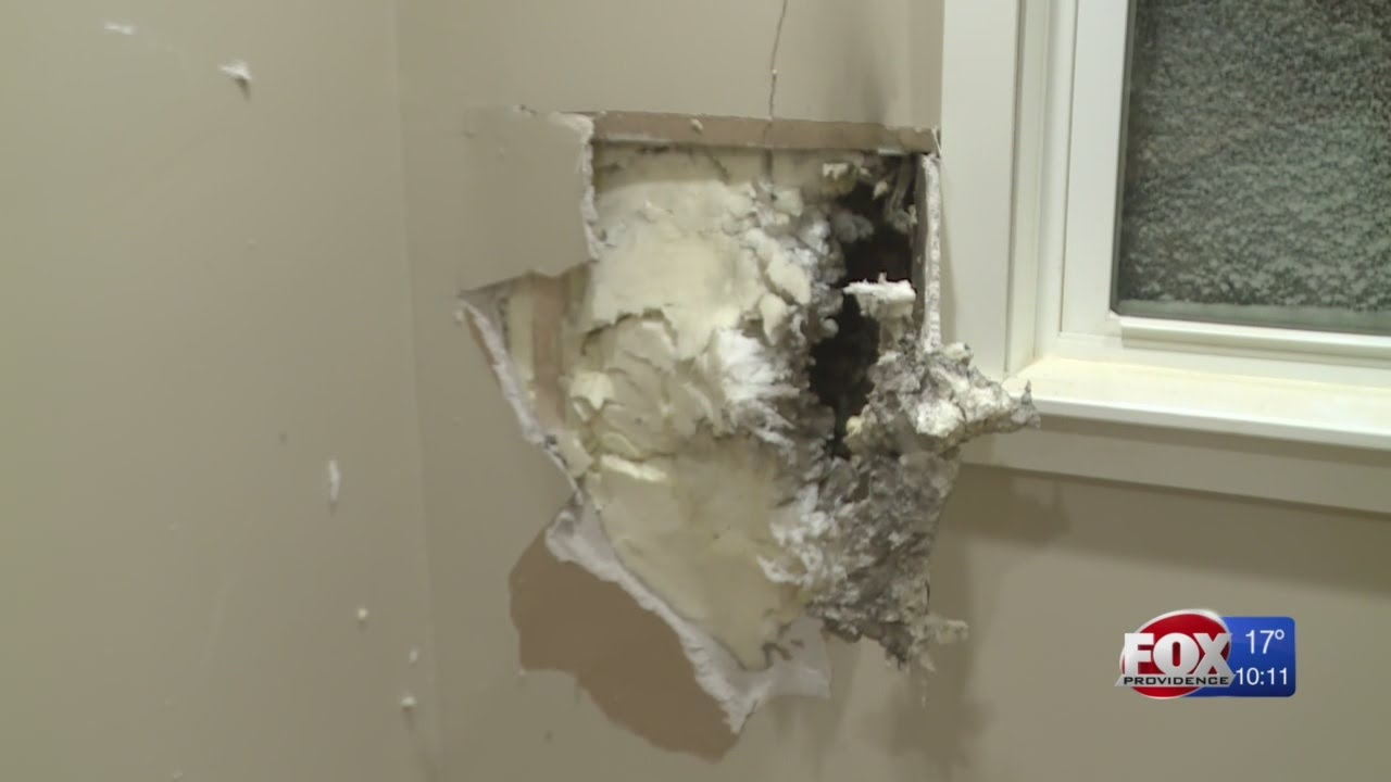 Warwick Home Damaged by Thundersnow