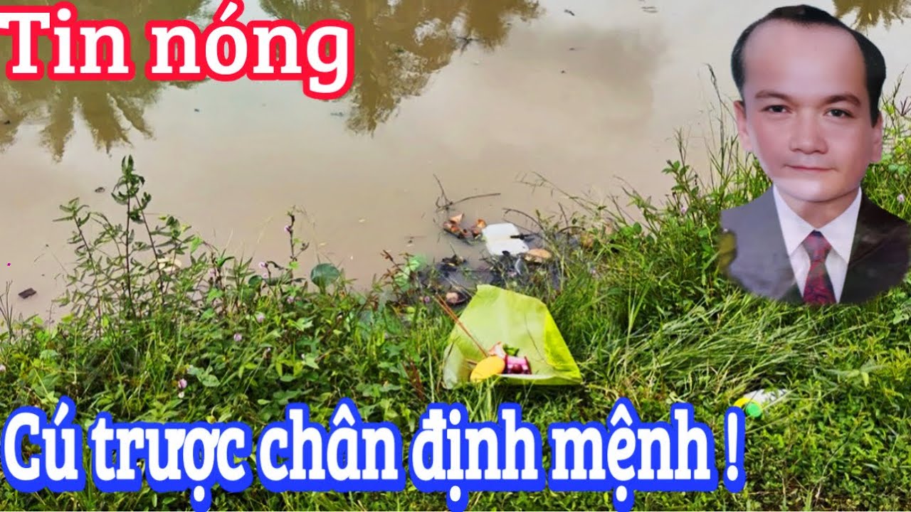 Đi dự tiệc về người đàn ông ra đi dưới dòng sông lạnh giá