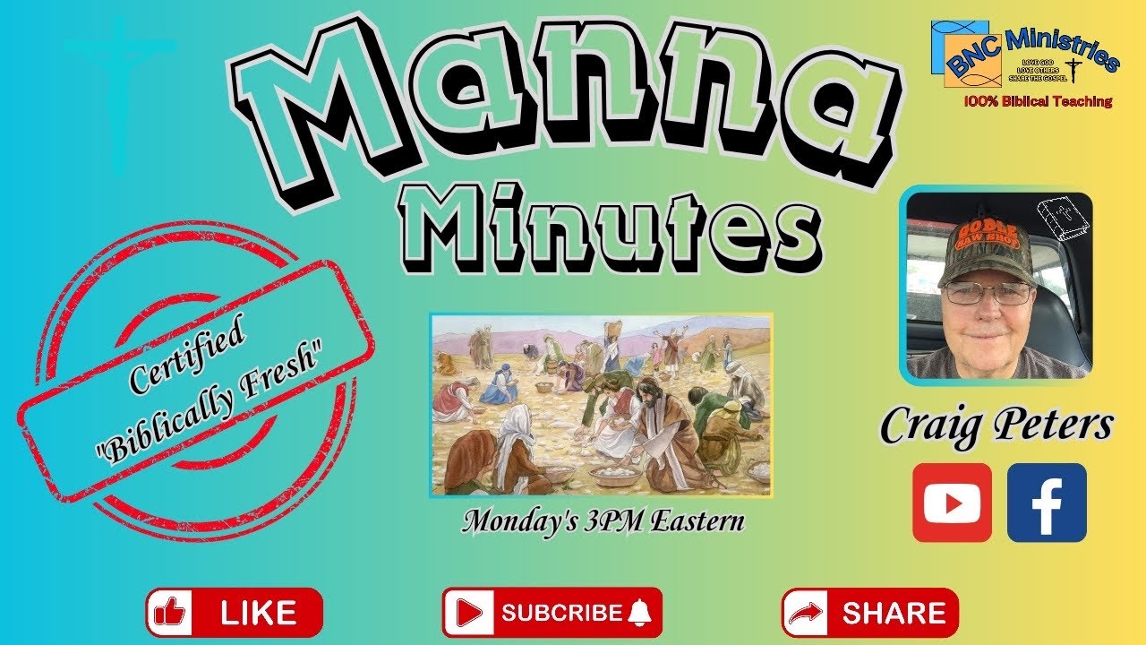 Exploring Psalm 119/Manna Minutes With Brother Craig Peters (Episode 2)
