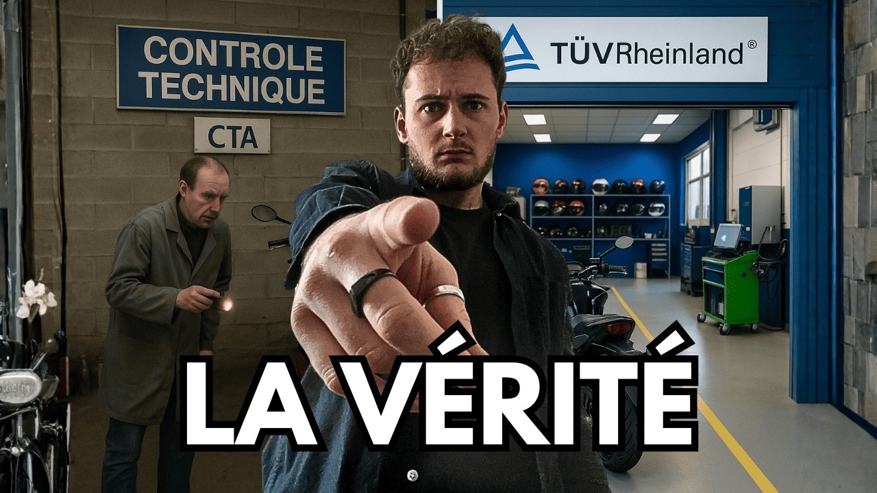 Contr&ocirc;le Technique MOTO : on vous MENT depuis le d&eacute;but.