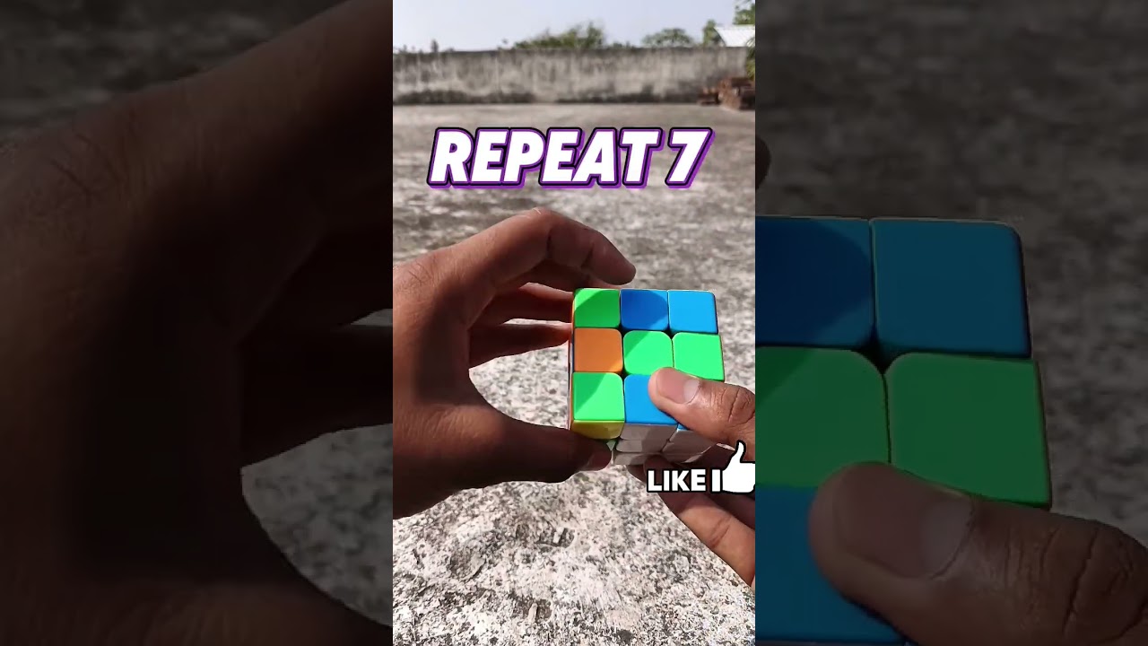how to solve 3x3 puzzle cube |cube puzzle solution | Rubik's cube ‼️‼️cube#tendingshorts#viralshort