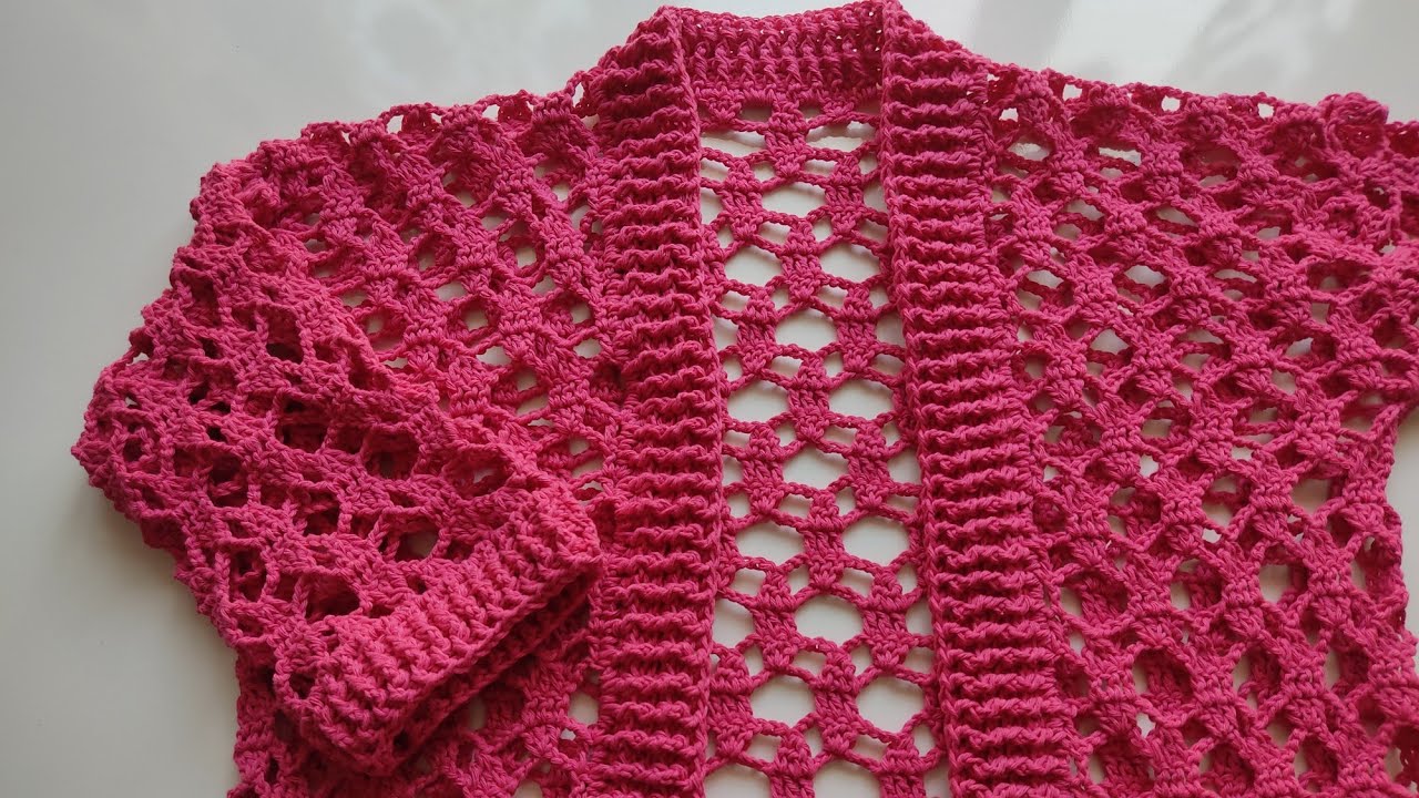 Mevsimlik Tığ İşi Örgü Hırka Yapımı 💖 #crochet #knitting #tığişi #örgü #diy #model #handmade