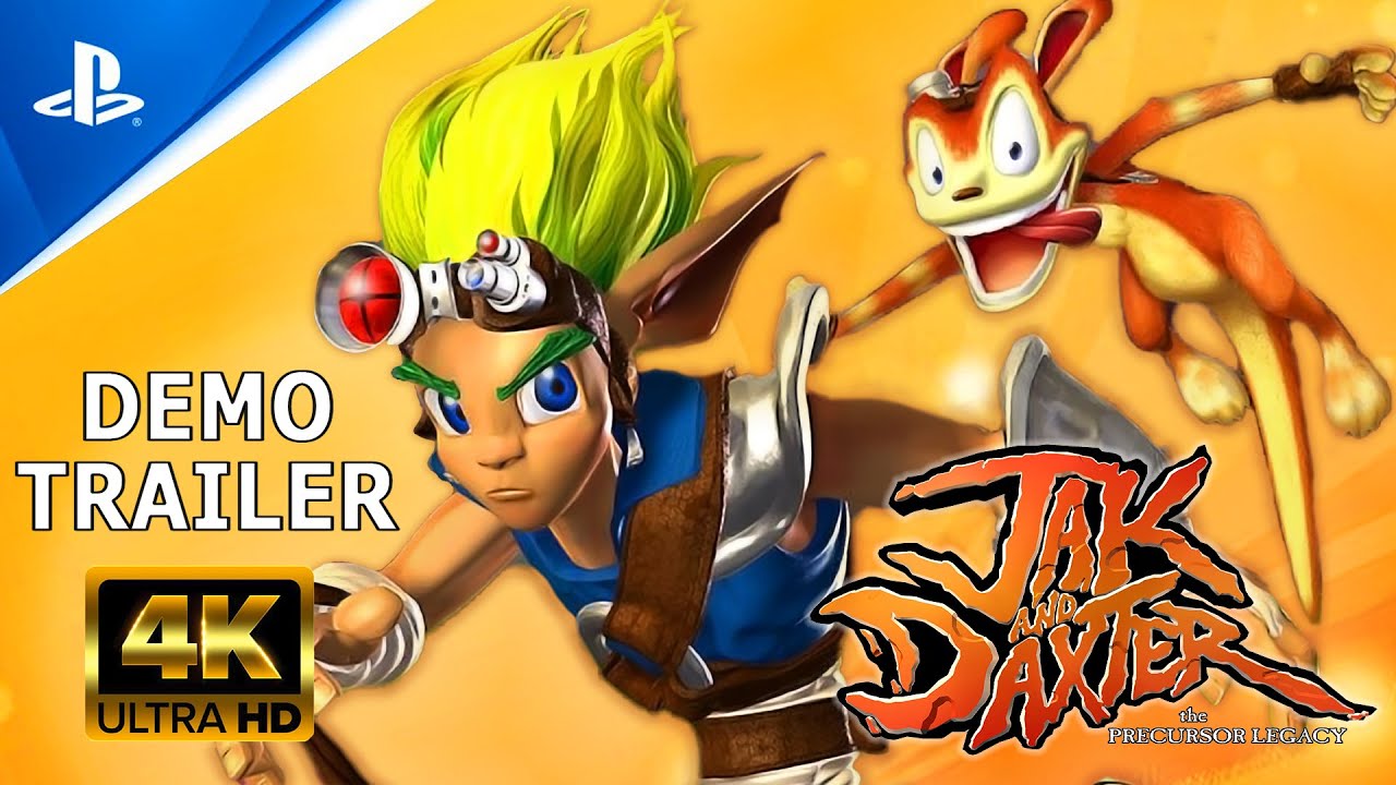 Jak and Daxter: The Precursor Legacy: 20th Anniversary Special - Demo Disc Trailer | PS5 [4K REMAKE]