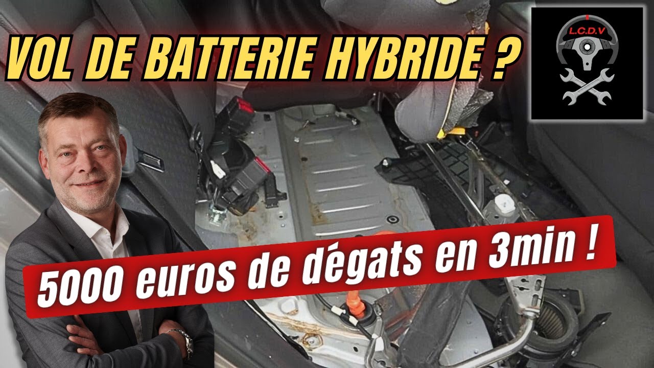 Vol de Batteries hybrides : COMMENT S'EN PROTEGER ?