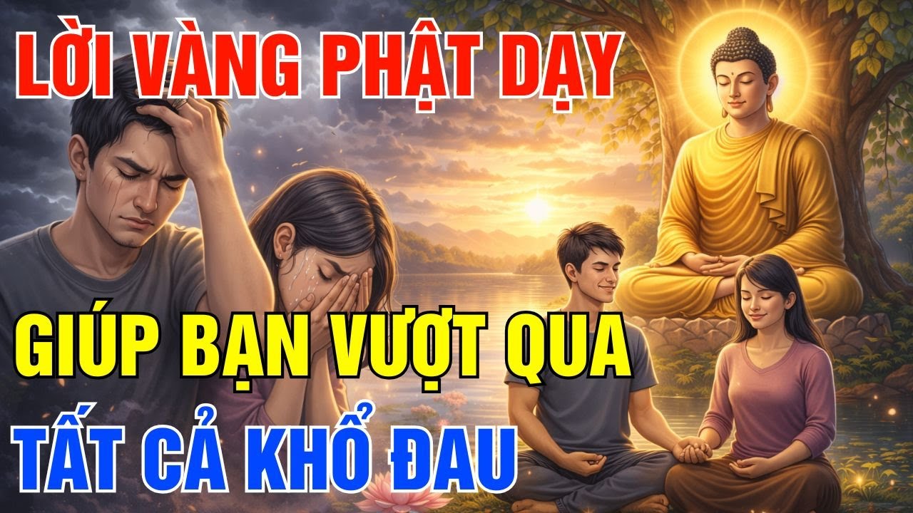 Lời Vàng Phật Dạy Giúp Bạn Vượt Qua Mọi Khổ Đau, Sống Trọn Vẹn Từng Phút Giây| Lời Phật Dạy Mỗi Ngày